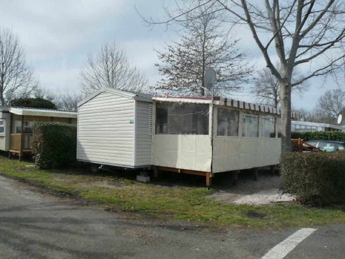 Mobile home Ht de gamme climatisé dans le camping **** de la Réserve Gastes Exterior foto